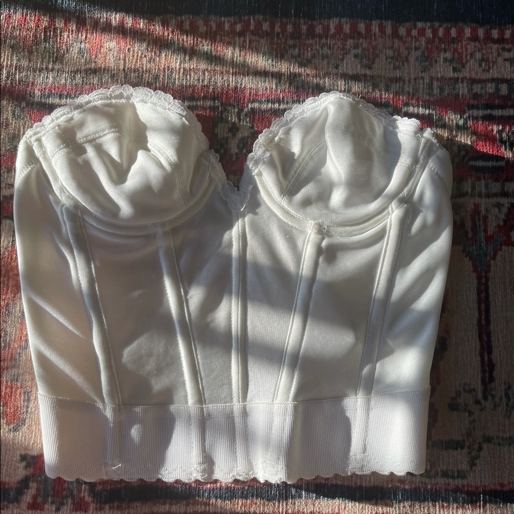 White Corset Top/Bra